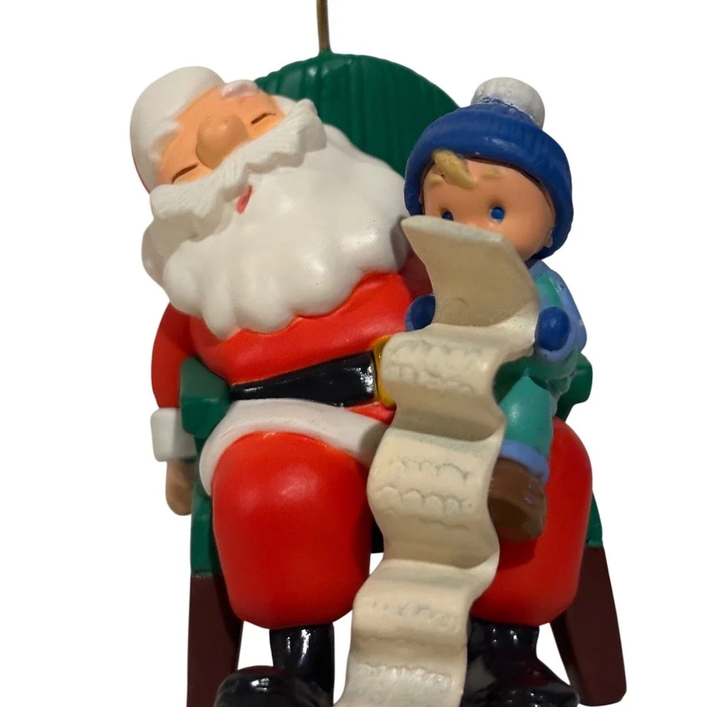 Hallmark Keepsake Ornament 1995 Dream On Santa Claus Sleeping QX6007 Vintage NIB